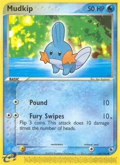 Mudkip, Ruby & Sapphire, no. 60
