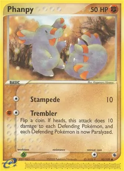 Phanpy, Ruby & Sapphire, no. 62