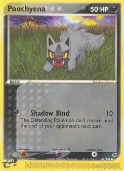 Poochyena, Ruby & Sapphire, no. 65