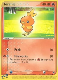 Torchic, Ruby & Sapphire, no. 73