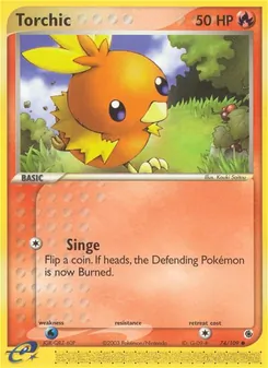 Torchic, Ruby & Sapphire, no. 74