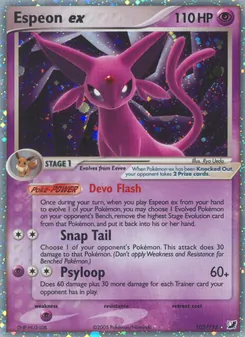 Espeon ex, Unseen Forces, no. 102