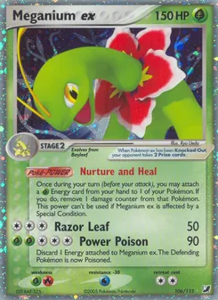 Meganium ex, Unseen Forces, no. 106