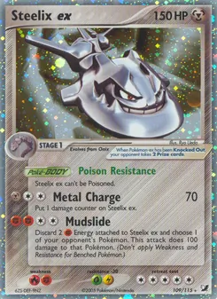 Steelix ex, Unseen Forces, no. 109