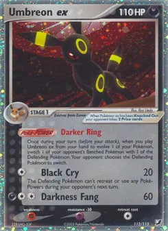 Umbreon ex, Unseen Forces, no. 112