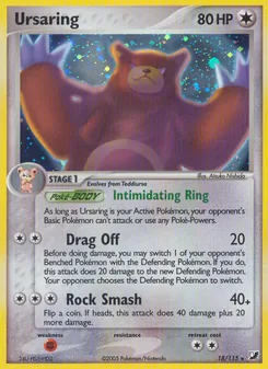 Ursaring, Unseen Forces, no. 18