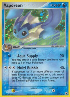 Vaporeon, Unseen Forces, no. 19