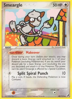 Smeargle, Unseen Forces, no. 48