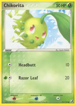Chikorita, Unseen Forces, no. 51