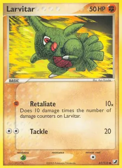 Larvitar, Unseen Forces, no. 61