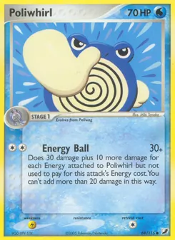 Poliwhirl, Unseen Forces, no. 68