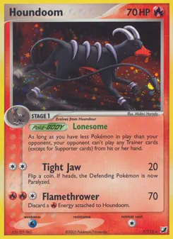 Houndoom, Unseen Forces, no. 7