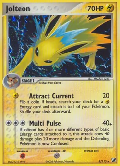 Jolteon, Unseen Forces, no. 8