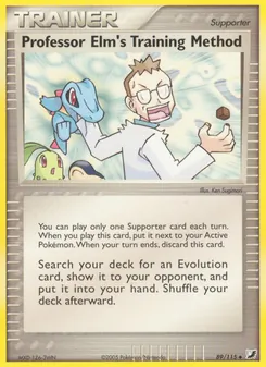 Professor Elm's Training Method, Unseen Forces, no. 89