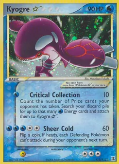 Kyogre Star, Delta Species, no. 112