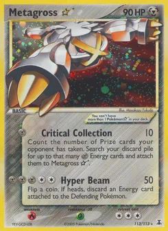 Metagross Star, Delta Species, no. 113
