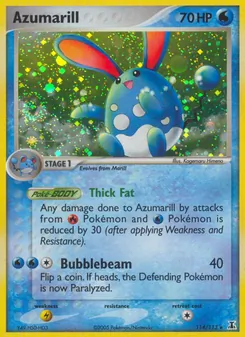 Azumarill, Delta Species, no. 114
