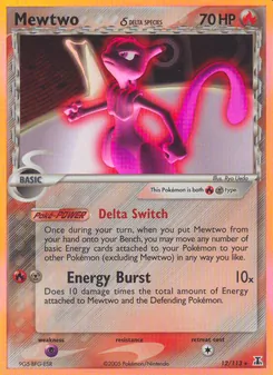 Mewtwo δ, Delta Species, no. 12