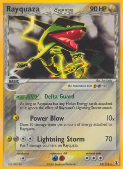 Rayquaza δ, Delta Species, no. 13