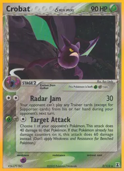 Crobat δ, Delta Species, no. 2