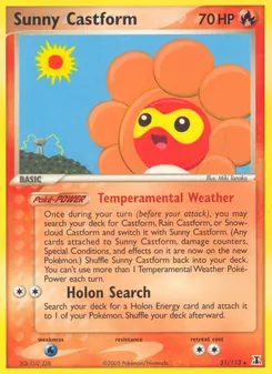 Sunny Castform, Delta Species, no. 31