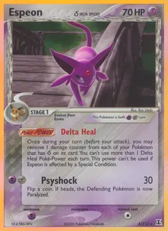 Espeon δ, Delta Species, no. 4