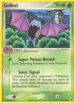 Golbat, Delta Species, no. 43