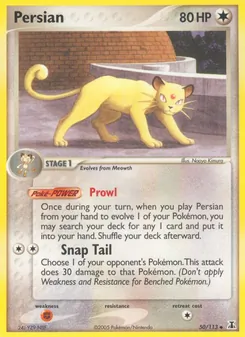 Persian, Delta Species, no. 50
