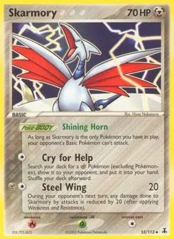 Skarmory, Delta Species, no. 55
