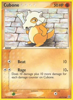 Cubone, Delta Species, no. 60