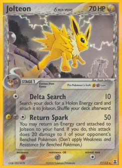 Jolteon δ, Delta Species, no. 7
