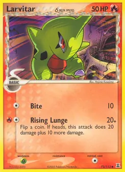 Larvitar δ, Delta Species, no. 73