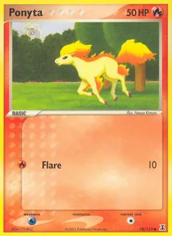 Ponyta, Delta Species, no. 78