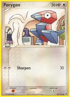 Porygon, Delta Species, no. 80