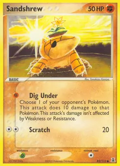Sandshrew, Delta Species, no. 82