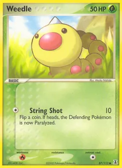 Weedle, Delta Species, no. 87
