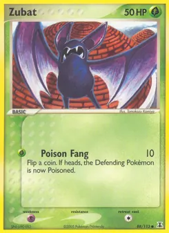 Zubat, Delta Species, no. 88