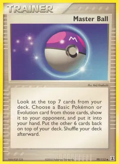 Master Ball, Delta Species, no. 99
