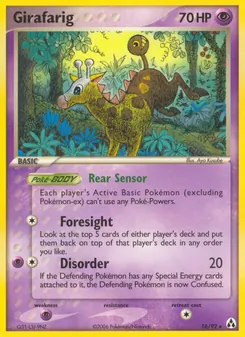 Girafarig, Legend Maker, no. 16