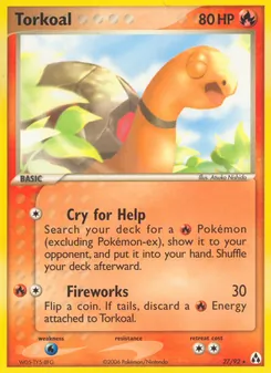 Torkoal, Legend Maker, no. 27