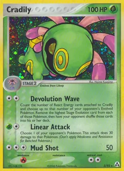 Cradily, Legend Maker, no. 3