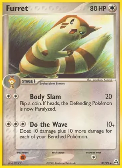 Furret, Legend Maker, no. 33
