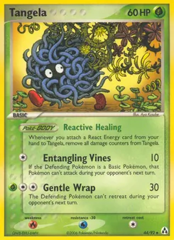 Tangela, Legend Maker, no. 44