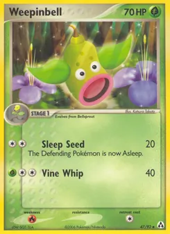 Weepinbell, Legend Maker, no. 47