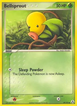 Bellsprout, Legend Maker, no. 49