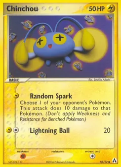 Chinchou, Legend Maker, no. 50