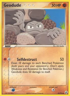 Geodude, Legend Maker, no. 53