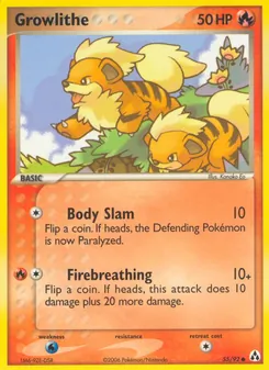 Growlithe, Legend Maker, no. 55