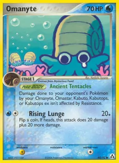 Omanyte, Legend Maker, no. 60