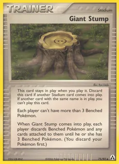Giant Stump, Legend Maker, no. 75